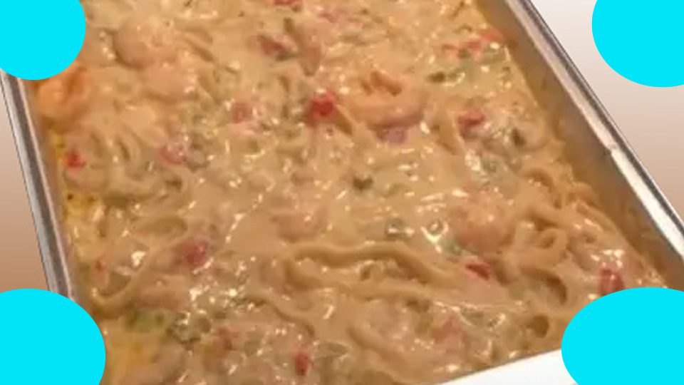 cajun ninja shrimp fettuccine recipe